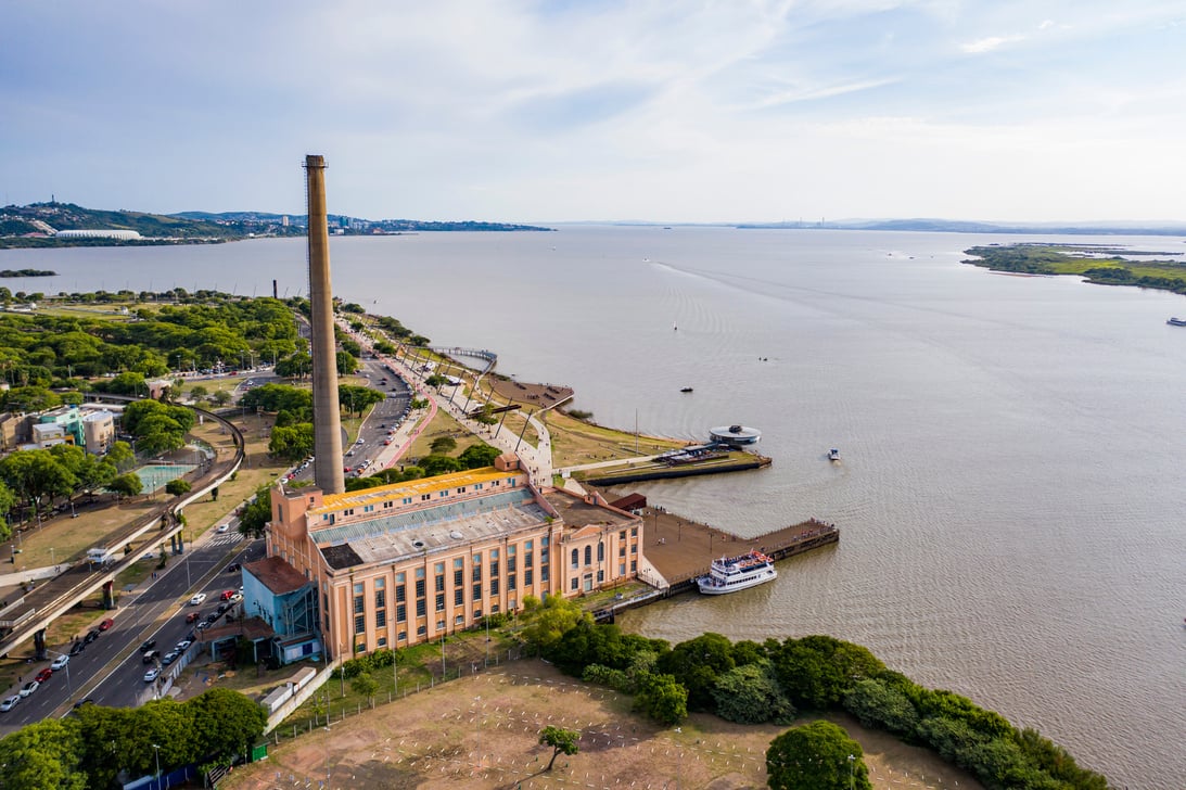 Gasometer Plant, Porto Alegre, Rio Grande do Sul, Brazil